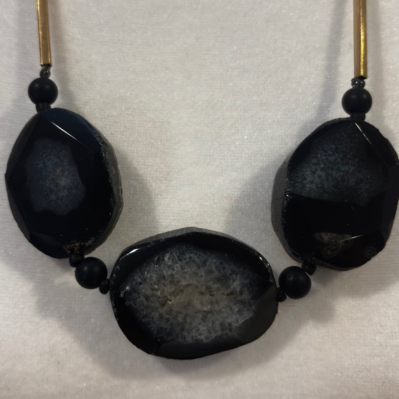 Romolo Victor Natural Stone Necklace - Picture 3 of 3